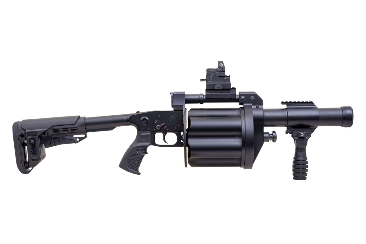 Enkidu AK-40MGL Drum Multi Grenade Launcher