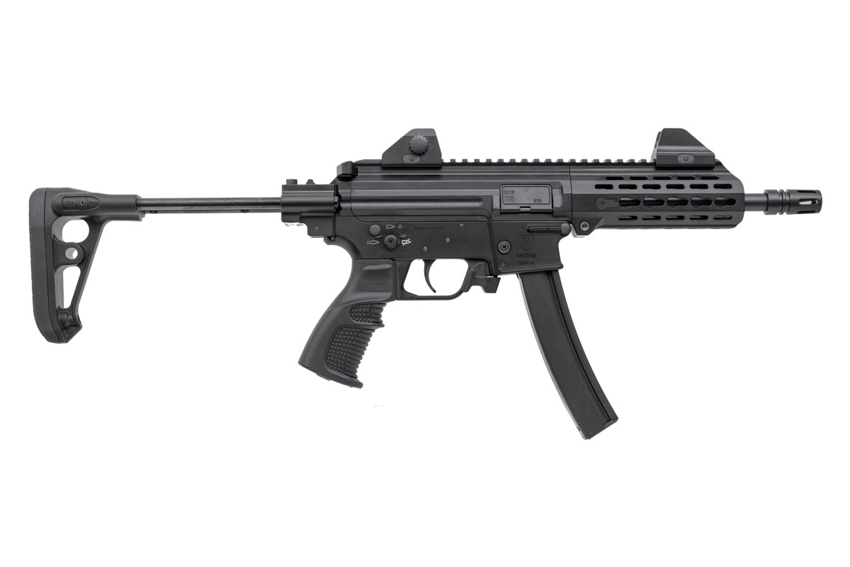 Enkidu SSA-9 9mm Sub Machine Gun - Bar Stock