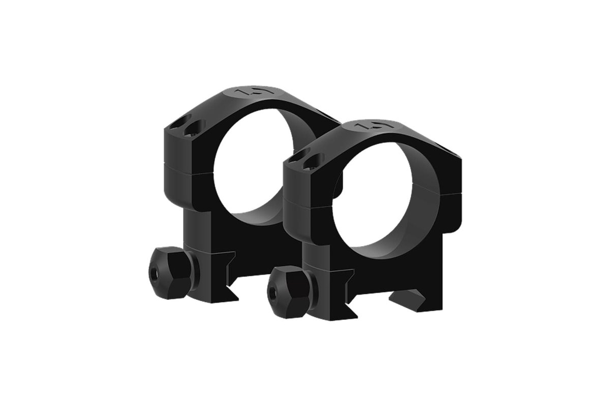 ModSupp 30mm Scope Rings-8/12 mm Height-Weawer / Picatinny